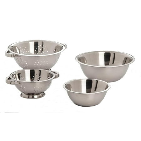 - Cook Pro 751, Professional 1.5 Qt and 4.25 Qt All-In-One Versatile Colanders/Mixing Bowl Set
