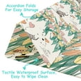thumbnail image 2 of JumpOff Jo Large Foldable Kids Foam Play Mat, Padded Baby Floor Mat, 70 x 59 in - Tulip Fields, 2 of 9