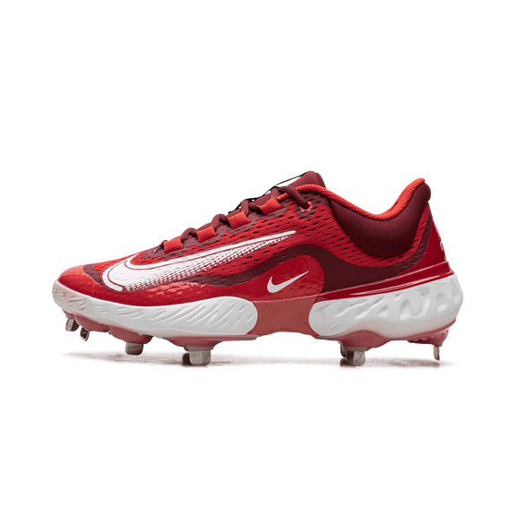 NIKE MENS ALPHA HUARACHE ELITE 4 LOW "VARSITY RED" DJ6521 616 DJ6521 616 from Stadium Goods