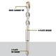 thumbnail image 3 of Juego de brocas para mampostería DEWALT Percussion Concrete & Block, 7 piezas, 3 of 5