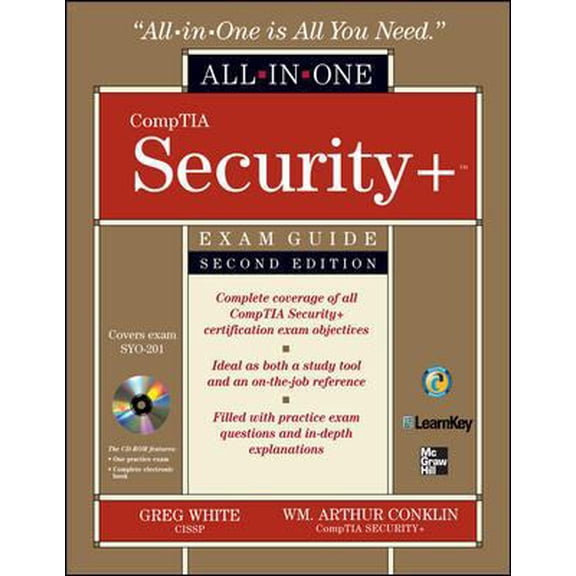 Pre-Owned CompTIA Security All-in-One Exam Guide, Second Edition (Exam SY0-201) (Hardcover) 0071601279 9780071601276
