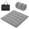 thumbnail image 1 of Costway King Futon Mattress Japanese Floor Pad Washable Cover Carry Bag Gray, 1 of 10
