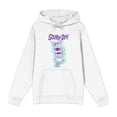 thumbnail image 5 of Scooby-Doo 3D Line Art Adult White Long Sleeve Hoodie-XS, 5 of 7