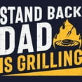 thumbnail image 3 of CafePress - Stand Back Dad Is Grilling Sweatshirt - Classic Crew Neck Sweatshirt, 3 of 4