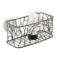 InterDesign Twigz Bronze Suction Corner Shower Basket Bath Caddy