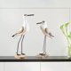 thumbnail image 4 of 2 figuras en miniatura de gaviota de escritorio, estatua de pájaro para decoración de jardín, bricolaje amarillo, 4 of 8