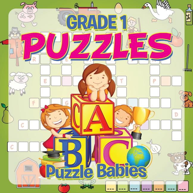 Grade 1 Puzzles : Puzzle Babies (Puzzles For Kids) (Paperback ...