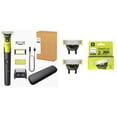 thumbnail image 1 of Bundle of Philips Norelco OneBlade 360 Face & Body Hybrid Electric Trimmer and Shaver, QP2834/70 + Philips Norelco Genuine OneBlade 360 Blade Replacement Blades, 2 Count, QP420/80, 1 of 5