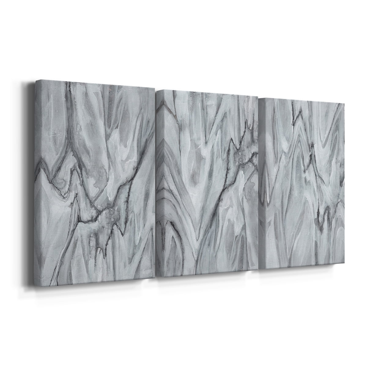 Marbled White I Premium Gallery Wrapped Canvas - Ready to Hang - 18 x 27 Each