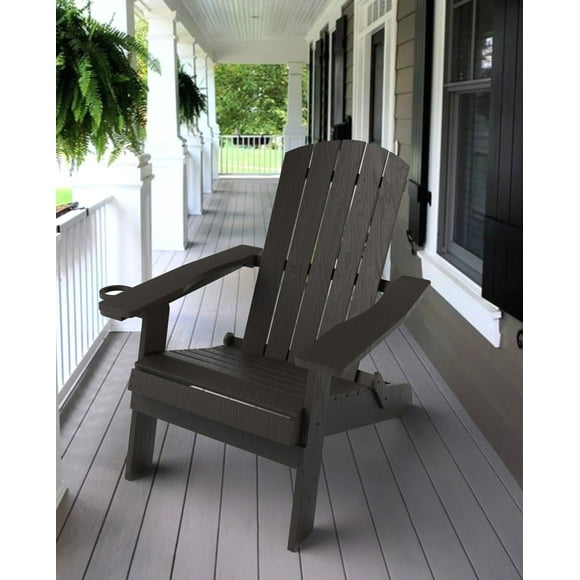 Tranquilo Depot Chaise Adirondack Pliante pour Café