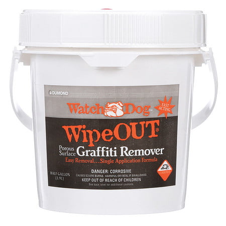 DUMOND 8402 Watch Dog Wipe Out Porous Graffiti Remover, .5