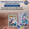thumbnail image 3 of Semi Rigid Card Holder (40 Count) | PSA Graded Card Sleeves, PSA Card Holder, PSA Sleeves, PSA Card Sleeves, Sleeve Saver SGC Slab Sleeves, #1 Hard Sleeves for Cards Grading Submission BGS, CSG., 3 of 8
