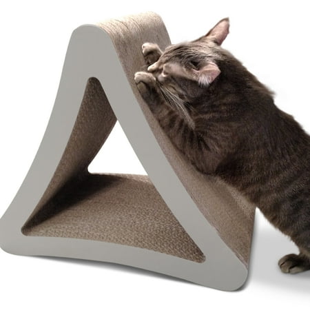 PetFusion  3-sided Vertical Cat Scratching Post - (Best Vertical Cat Scratcher)