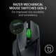 thumbnail image 5 of Mouse inalámbrico Razer Basilisk V3 X Negro personalizable para juegos, 5 of 9