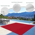 thumbnail image 3 of Pure Red Outdoor Rug 6x9 Ft - Reversible Patio Rug Outdoor Camping Rugs, Simple Solid Color Washable Indoor Outdoor Area Rugs, Non-Slip Outdoor Carpet Runner for Deck/Porch, 3 of 8