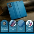 thumbnail image 3 of KONEE Phone Case Compatible with Samsung Galaxy A53 5G,Leather Case PU Leather Flip Phone Case with [Card Slot] [Stand Function], Foldable Phone Case for Samsung Galaxy A53 5G Case - Blue, 3 of 7