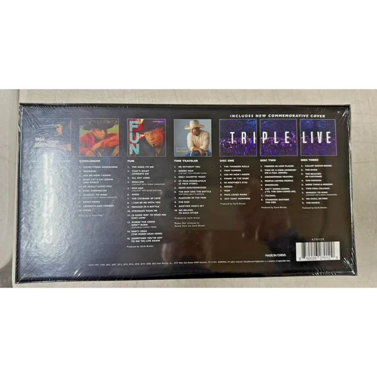 Garth Brooks Time Traveler 7-CD Gift Set, (Limited Edition