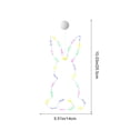 thumbnail image 4 of Easter Bunny Window Lights – Suction Cup Decorative Light String for Windows, Doors & Indoor Outdoor Displays – Holiday Ambient Lighting for Easter, Christmas & Gifts, 4 of 5