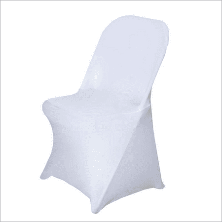 - Quasimoon White Form Fitting Stretch Fabric Full Chair Cover by PaperLanternStore
