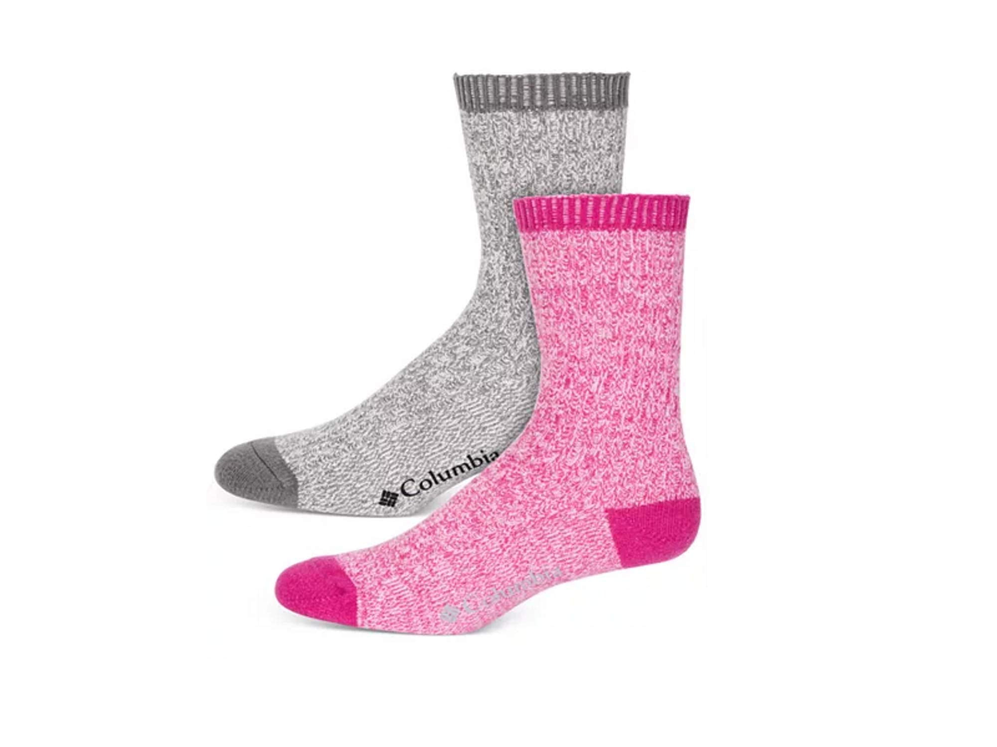 Columbia Columbia Women's Super Soft Marled Rib Crew Socks2 Pairs