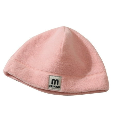 

Toddler Hat Children s Autumn And Winter Solid Color Knit Warm Baby Girls Cap 7-9 years