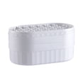 thumbnail image 3 of Dvkptbk Stackable Round Ice Tray Set with Lid Bin Round Ice Balls Ice Trays for Freezer Is Easy to Release Sturdy Small Pellet Ice Maker for Drinks Coffee Cocktail Ice Tray Kitchen & Dining, 3 of 6