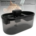 thumbnail image 3 of Pet Water Fountain with Food Bowl, 4.5L Large Capacity Water Dispenser Built in Filter, Automatic Drinking Fountain Water Dispenser for Cats Dogs, Slow Drinking Dog Water Bowl, 3 of 7