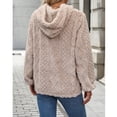 thumbnail image 2 of Hoodies for Women Casual Long Sleeve Drawstring Loose Fit Pullover Sweaters Tops for Women, 2 of 6