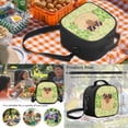 thumbnail image 6 of Yspwyqan Capybara Green Clover Kids Backpack Set for High School, with Lunch Box Water Bottle Bag, 17 Inch Lightweight Large Capacity Backpack for Boys Teens Travel Hiking, 6 of 7
