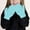 Blue, variant on SGFCWSX Kids Snow Gloves Winter Knit Full Finger Daily Use Mittens for Boys Girls Fleece Lined Warm Gloves Blue Free Size