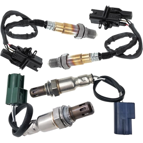2 Pairs Upstream and Downstream Oxygen O2 Sensors Compatible with Nissan 2005 2006 Frontier,Pathfinder,Xterra V6 4L,Replaces#234-5060 234-4297 234-4313,Set of 4pcs