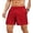 Red, variant on PINSPARK Men's Workout Shorts 5" Lightweight Running Shorts Quick Dry Athletic Gym Shorts with Zip Pocket Towel Loop