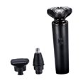 thumbnail image 2 of Afeitadora eléctrica para hombres, recortadora eléctrica de pelo de nariz y patillas, herramienta de afeitado portátil, afeitadora de barba para el ho, 2 of 8