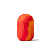 Bodyotics Comfycase - Menstrual Disc/Cup Sterilizer, Wash & Carry Case - Orange & Red - Microwave-Safe, Body-Safe Silicone - Travel-Friendly