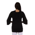 thumbnail image 4 of Women's 3/4 Sleeve Slip-on Maternity Hoodie Top, 4 of 7