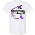 thumbnail image 3 of Inktastic Fibromyalgia Awareness Butterfly Ribbon T-Shirt, 3 of 5