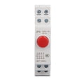 thumbnail image 3 of "DIN Rail Mount Push Button Switch JP9 - 230V AC 2NO 2NC for Magnetic Starters & Contactors, Compact Design with IP20 Protection", 3 of 5