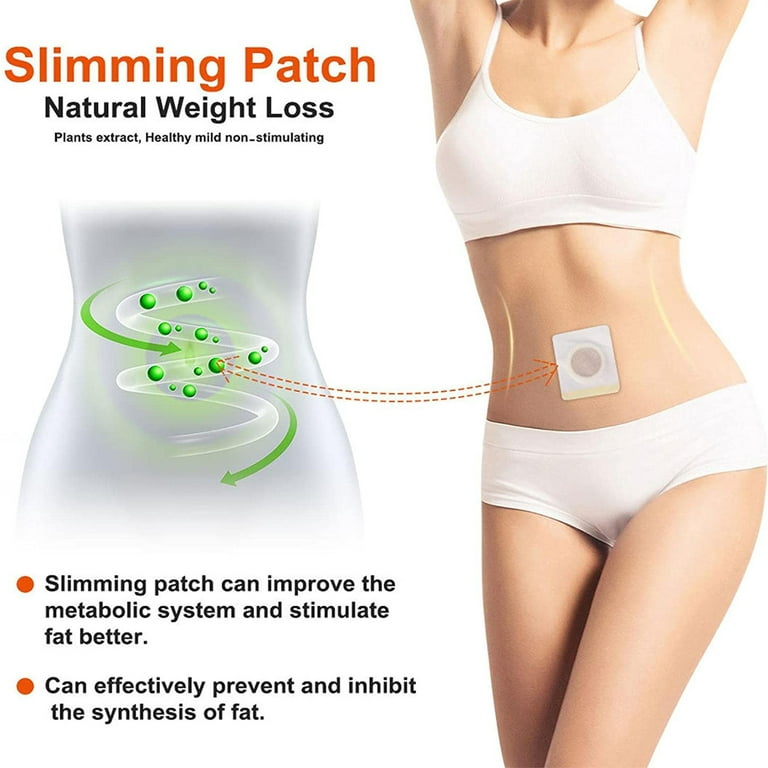 30PCS Magnetic Slim Patch Navel Stick Slimming Weight Loss Patches Fat  Burning