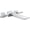 Lumicoat Chrome, variant on Delta T5799 Brass Lumicoat Chrome Pivotal Double Handle Wall Mounted Tub Filler Trim 3 Piece