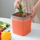 thumbnail image 5 of Mini bote de basura de plástico en miniatura, con aro de presión, para encimera, para baño, oficina, cocina, escritorio, mesa de centro, bote de basura de escritorio, 5 of 6
