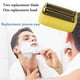 thumbnail image 5 of Lámina de Repuesto y Cortadores para Afeitadora Barberology Double FXFS2G Men'S Shaver Special Shaver-C, 5 of 5