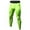 Green, variant on Mens Athletic Pants Black High Waist Compression Stretch pants Quick Dry Yoga Gym Training Basketball Dance Trendy Sports Tights