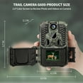 WOSPORTS Scouting Trail Camera with 32GB 30MP 1920P FHD 0.2s Trigger