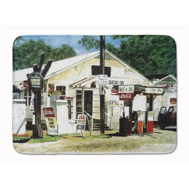 Carolines Treasures 8130RUG Garcias Grocery Machine Washable Memory Foam Mat