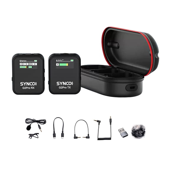 SYNCO G2A1 Pro Wireless Microphone System with 1 Receiver &