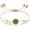 Green, variant on Daisy Flower Bracelet for Women Bohemian Handmade Adjustable Sunflower Elastic String Bracelet Jewelry for Party and Beach