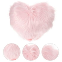 GAXIRE Heart-Shaped Plush Pillow Decorative Throw Cushion for Couch, Bed, and Bedroom Comfort