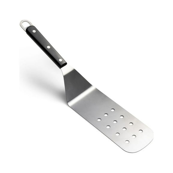 Fox Run Griddle Spatula Slotted, Stainless Steel, 14.76 x 2.95 x 3.35”