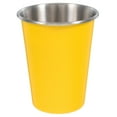 thumbnail image 1 of Gouttes de Pluie Rentrée des Classes Gobelet en Acier Inoxydable Jaune Gobelet d'Eau Chaude Boire Portable Usage Quotidien 1 Pcs, 1 of 8
