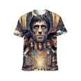 thumbnail image 4 of Scarface T-Shirts for Men, Casual Crew Neck Tee Shirts, Unisex Short Sleeve Tops, S-3XL, 4 of 7